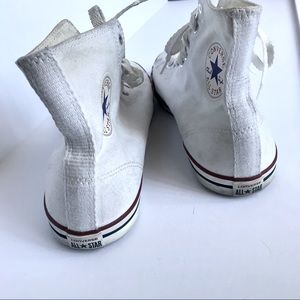 Converse High Tops White Size 10